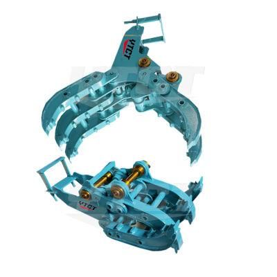 Ytct Mechanical Excavator Manual Log Grapple Wood Grapple