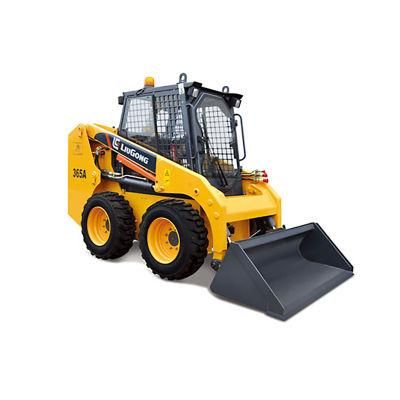 China Liugong Skid Steer Loader 800 Kg 1000 Kg 60 Kw 70 Kw 365A 365b 375b 385b with Optional Attachments (CLG365B)