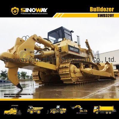Construction Machinery 320HP Bulldozer Soft Terrain Track Type Tractor
