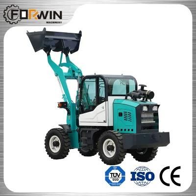 0.8tons/0.4m&sup3; Fw910 (blue) Front Loader Flexible Operation Small Wheel Loader Price with CE Certification