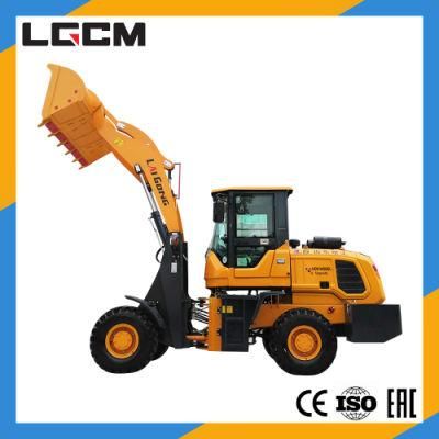 Lgcm Manual Agricultural Machinery Mini Wheel Loader for Sale with CE