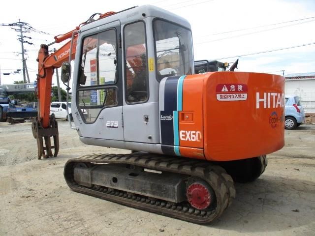 6 Ton Hitachi Ex60 Excavadora Usada Excavatrice Pelle Second Hand Used Hydraulic Crawler Mini Small Excavator Mining Construction Machinery Excavators Sale