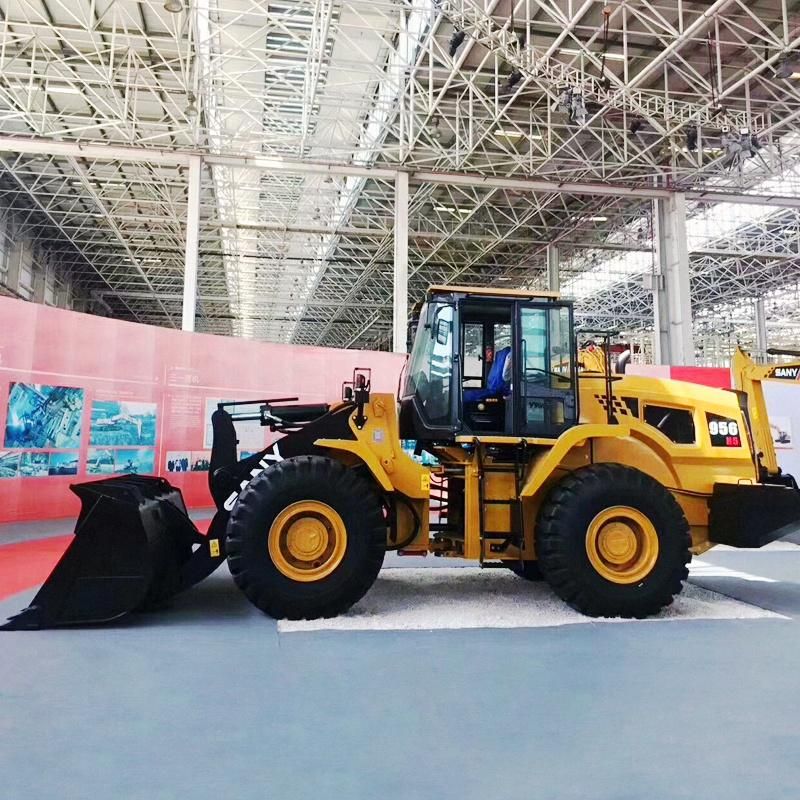 China 5000kg Pilot Joystick Wheel Loader Syl956h5 5000kgs 3m3 Front End Wheel Loader