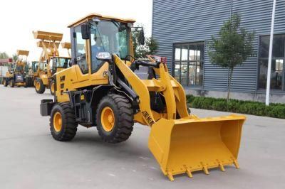 Shandong Dingyuan Factory 0.7m3 1500kg Mini Small Wheel Loader Zl18