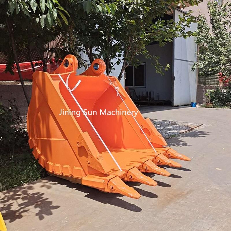 1.2m3 Capacity Heavy Duty/HD/Hdr Rock Bucket for Zx240 Hitachi Excavators