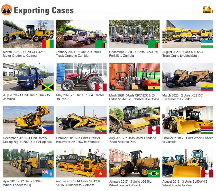 China EXW Price Xuzhou Official Xcgm Shantui Lutong Sem Lovol Hot-Selling 14 Ton Single Drum Road Roller Xs163j Xs183j Xs203j (Xs143j)