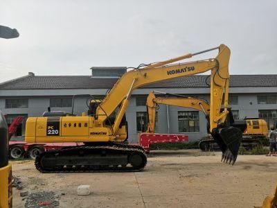 Used Second Hand Komatsuu PC220-7 PC220-8 PC270-8 1m3 Crawler Excavator