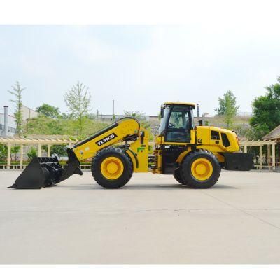 4WD Telescopic Loader 4 Wheel Steering