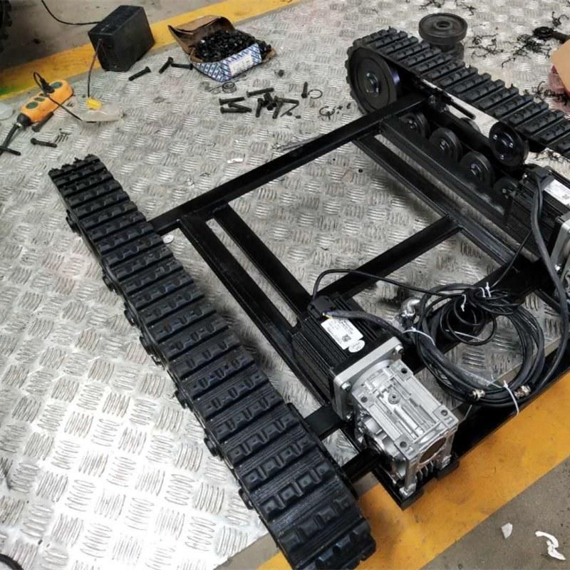 Undercarriage Rubber Track Chassis with Load-Weight 100kg-200kg