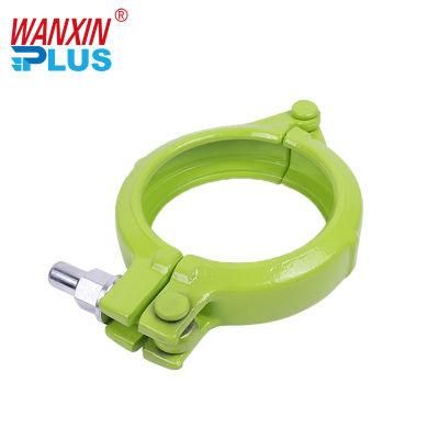 Dn125 Bolt Type Pipe Clamp for Concrete Pump Truck