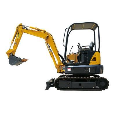 Fw35u Household Trencher Agricultural Small Digging Machine EPA Mini Excavators with Raker/Ripper/Gripper for Sale
