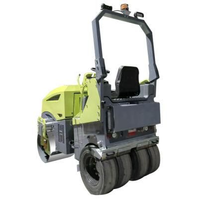 New Mini Pneumatic Tire Roller Rubber Tire Road Roller for Sale
