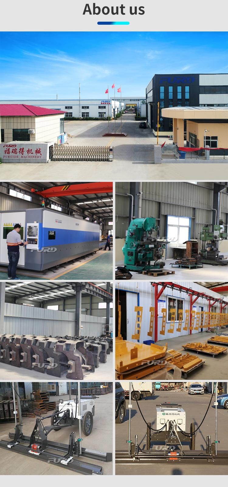 High Tech Self-Propelled Concrete Laser Screed Machine