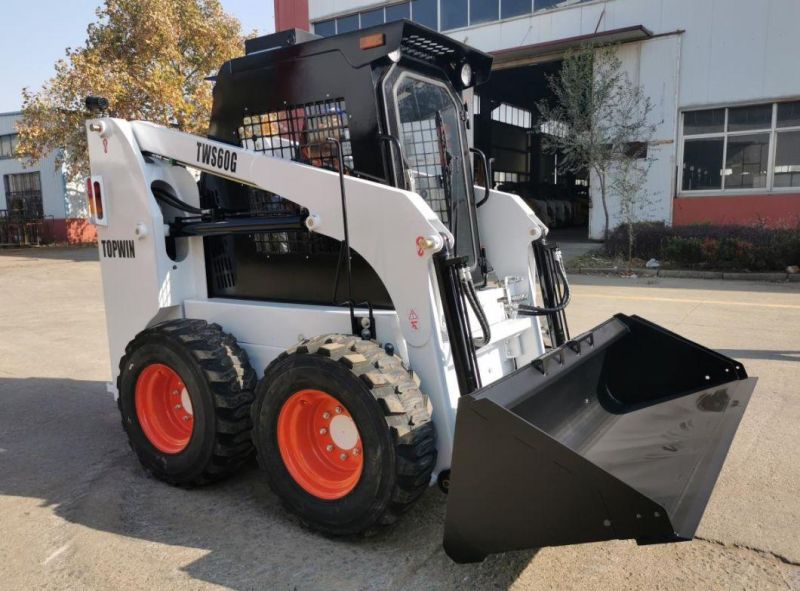 Manufacture Cheap Price CE EPA Front End Loader 50HP 65HP 75HP 85HP Mini Crawler Skid Steer Loader with Breaker Attachments for Sale