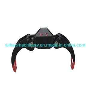Wood Log Timber Grab Grapple for Excavator Loader Spare Parts