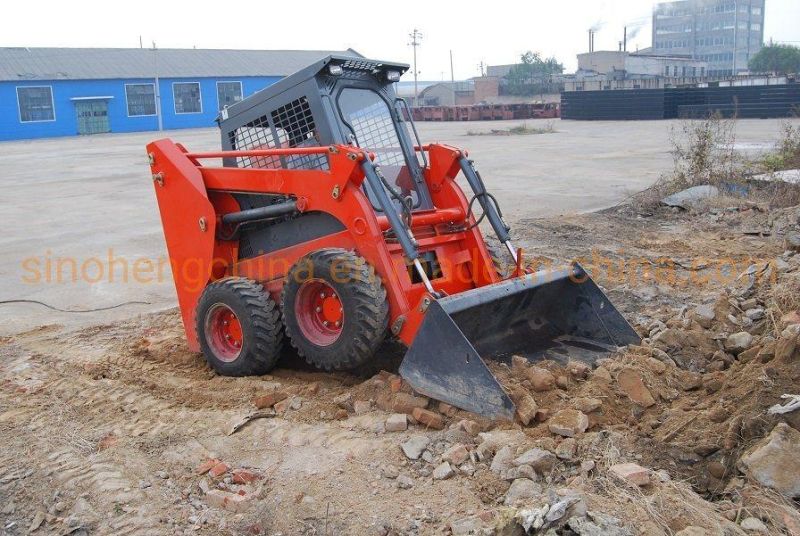 850kg 55kw 0.5m3 Skid Steer Loader with Ce Jc65