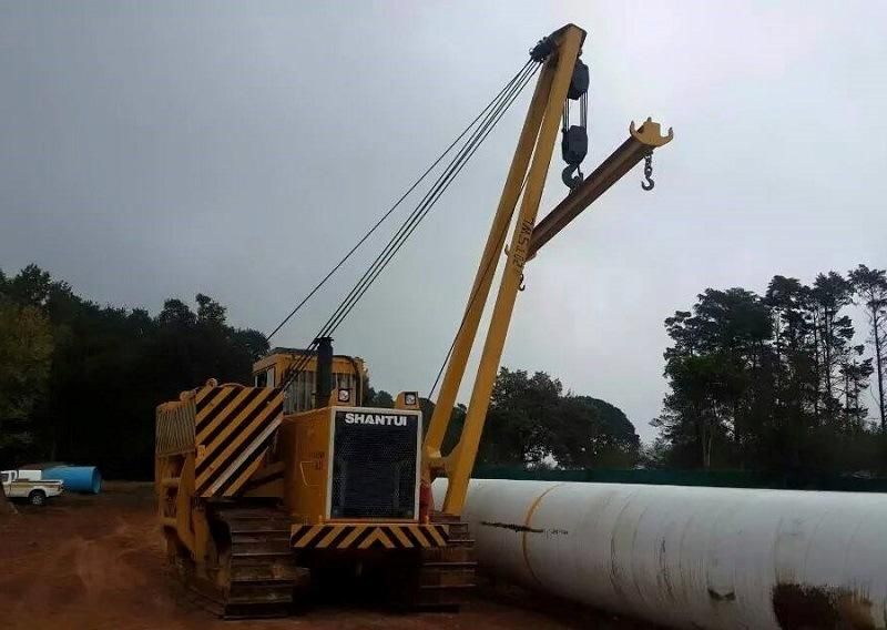 Pipe Lifting Equipment Shantui 25 Ton Pipeline Crane Sp25y Pipelayer
