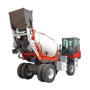 3 Cubic Meter Automatic Self Loading Concrete Mixer Truck