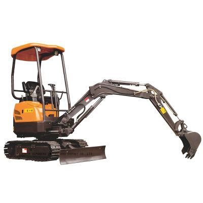 Mini Excavator Sh20 China Small-Scale Excavator Operating Weight 1.9t