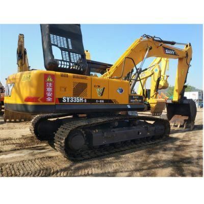 Second Hand 33 34 T Ton Excavator Large Excavator Sany Sy335