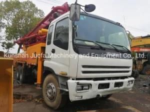 Used Elephant Concrete Pump Truck 37m Length Putzmeister M36.4 M37 Truck-Moounted Concrete Pump