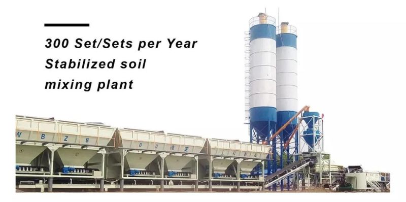 600t/ Road Equipment Stabilized Soil Mixing Plant
