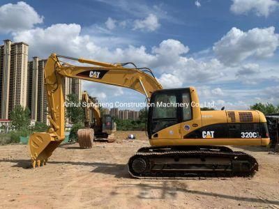 90% New and Low Hours 20ton Caterpillar Cat 320cl Used Excavator for Sale
