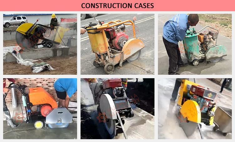 Gasoline Engine 500mm Concrete Pillar Diesel Road Cutting Machine Wholesale Price with CE