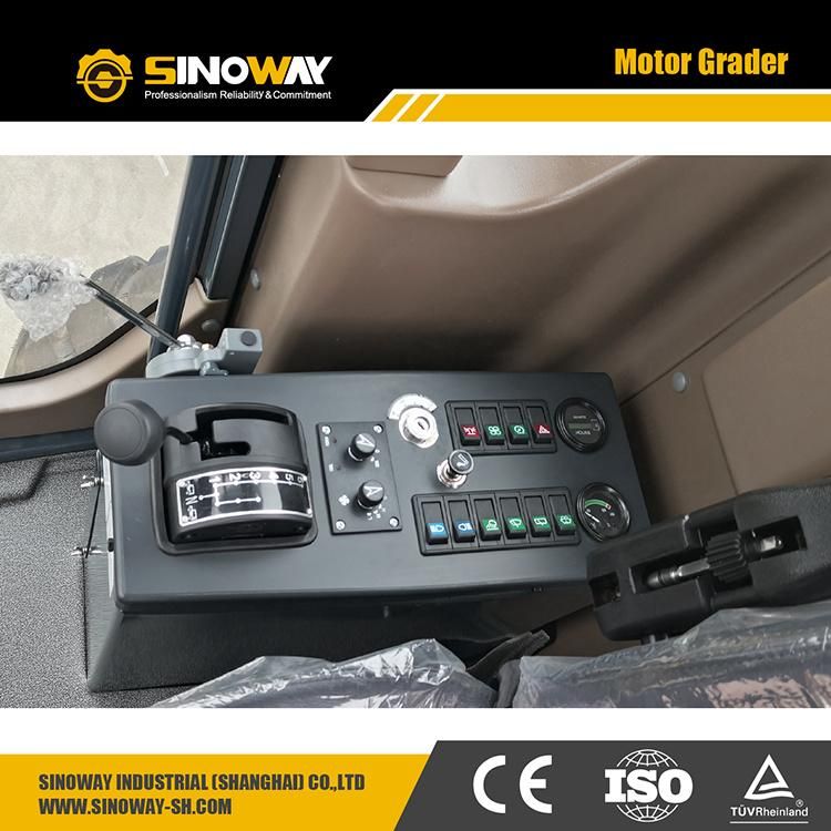 Road Construction Equipment Mini Motor Grader for Snow Removing