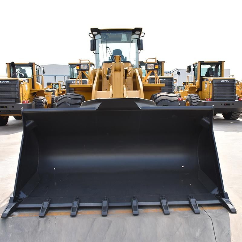 High Quality 6 Ton 7ton Lovol Foton FL966h Wheel Loader with Weichai Engine
