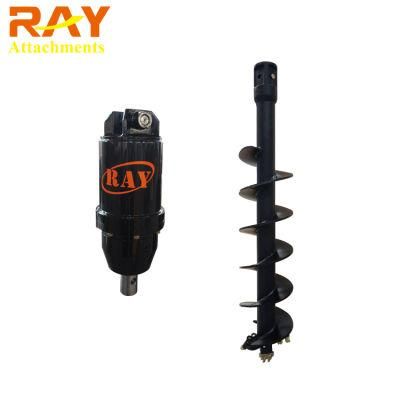 New Design Ray Attachment Clay Drilling Auger for Excavator