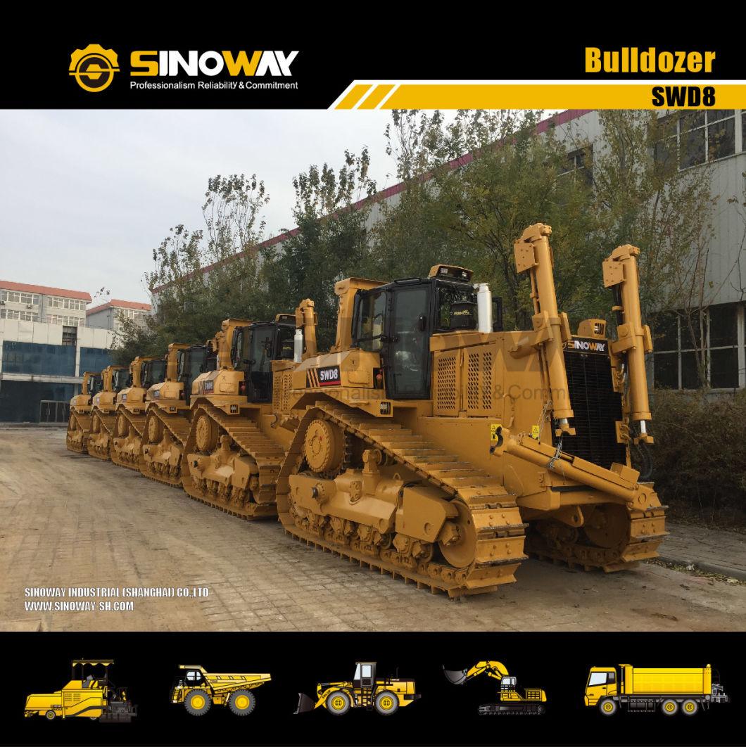 Hot Sale 350HP Swd8 Bulldozer 33ton Rock Bulldozer Cheap Price