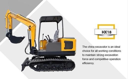 Ce Approved Mini Crawler Excavators with Yanmar Kubota Engine Multi-Function Used Machine