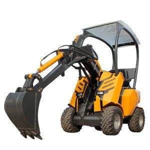 0.84kg Drive Electric Attachments Tracked Trailer Hydraulic Skid Steer Loader Forestry Mulcher for Sale