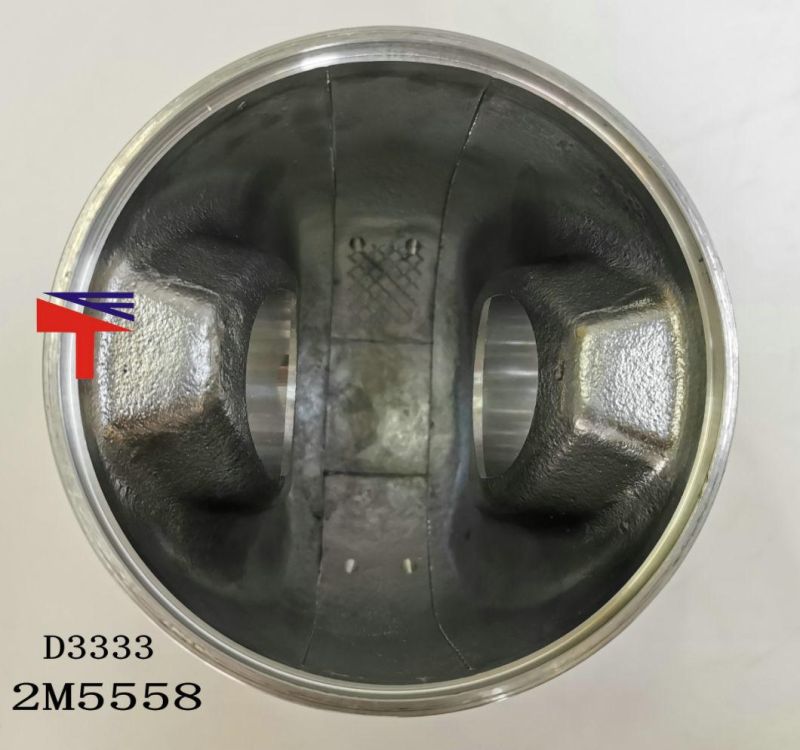 High-Performance Diesel Engine Engineering Machinery Parts Piston 2m5558 for Engine Parts D3333 D330 Generator Set