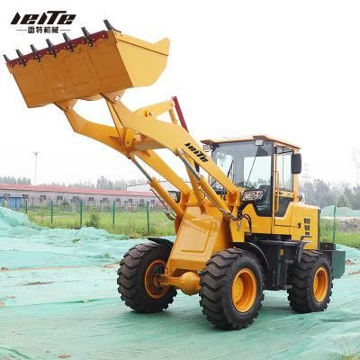 Large and Mini Front End Loader Multifunction Wheel Backhoe Loader for Sale Tractor 1 to 3 Ton Unique Diesel Customized Cylinder Loader Price