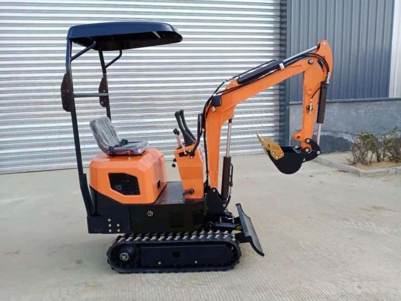 CE EPA Cheap Earth-Moving Machinery 1.0 Ton Mini Excavator Construction Equipment for Sale