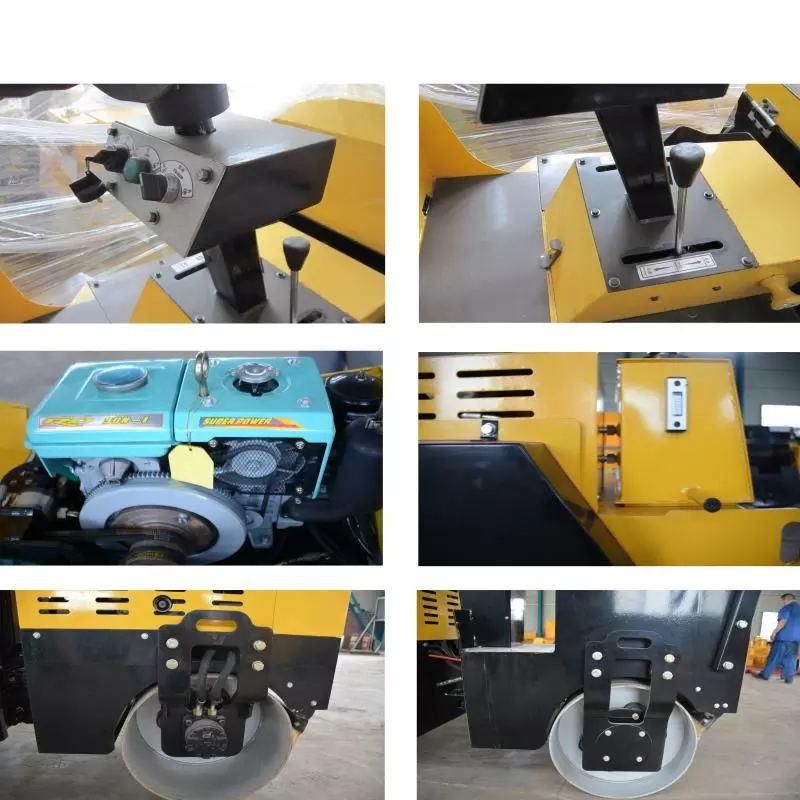 Second Hand Road Vibratory Machine Hydraulic 3 Tons Diesel Road Roller