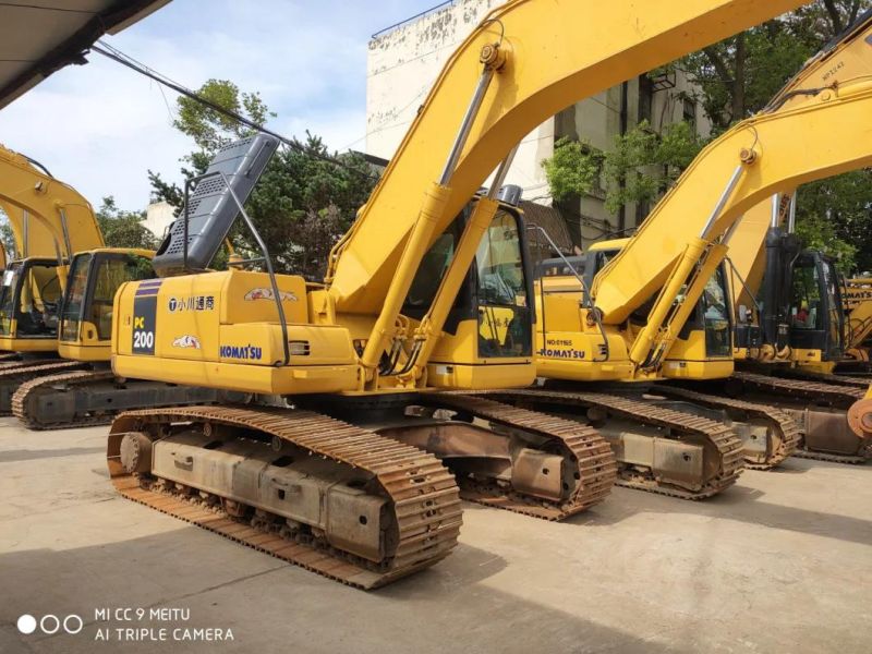 Usado / Venta Caliente / 80% Nuevo / Japón Original / Barato Komatsu PC200-8 / PC200-7 / PC200-10 / Hitachi Ex200 / Zx200 Excavadoras De Orugas Excavator