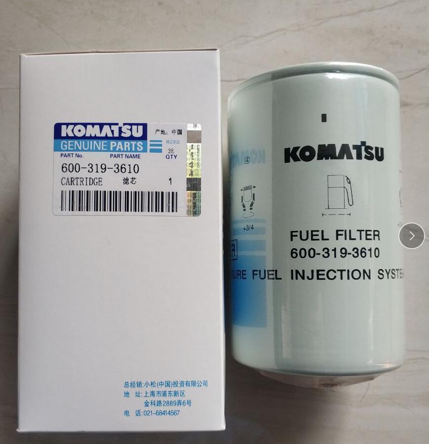 PC300-8 Excavator Spare Parts Fuel Pre Filter Cartridge 600-319-3610