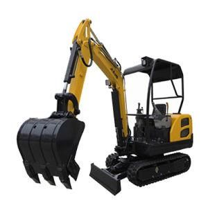 Mini Hydraulic Tracked Crawler Towable Backhoe Excavators with CE Certificate