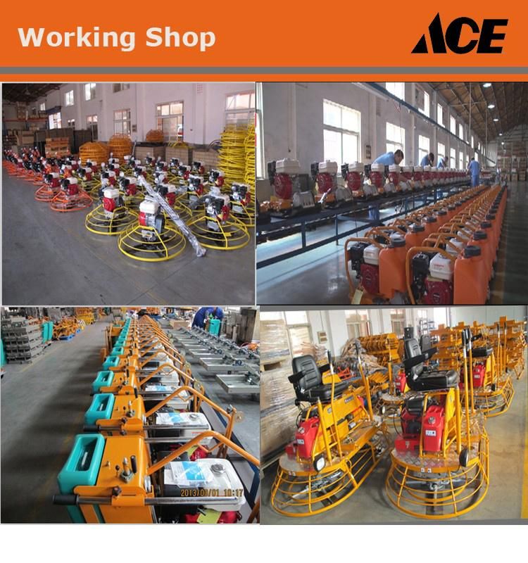 Concrete Power Trowel Machine Gasoline 24 Inch Edging Power Trowel
