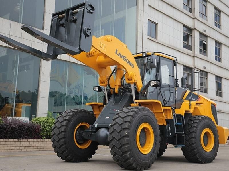 18 Ton Rock Handler Liugong F180 Forklift Loader with Fork