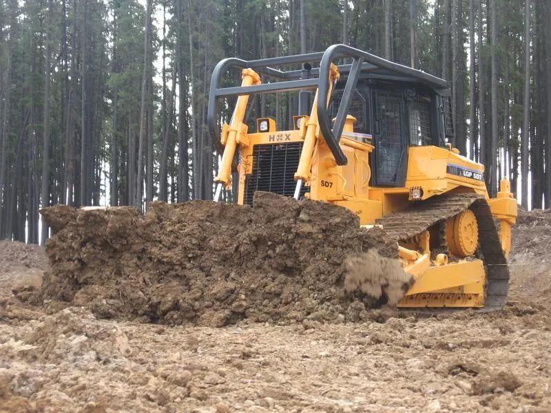 Hbxg Earthmoving Equipment Metal RC Bulldozer Cawler Bulldozer (SD7n)