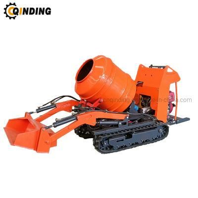 Best Price High Quality Self-Loading Cement Mixer Crawler Concrete Mixer Machine QDCM-300