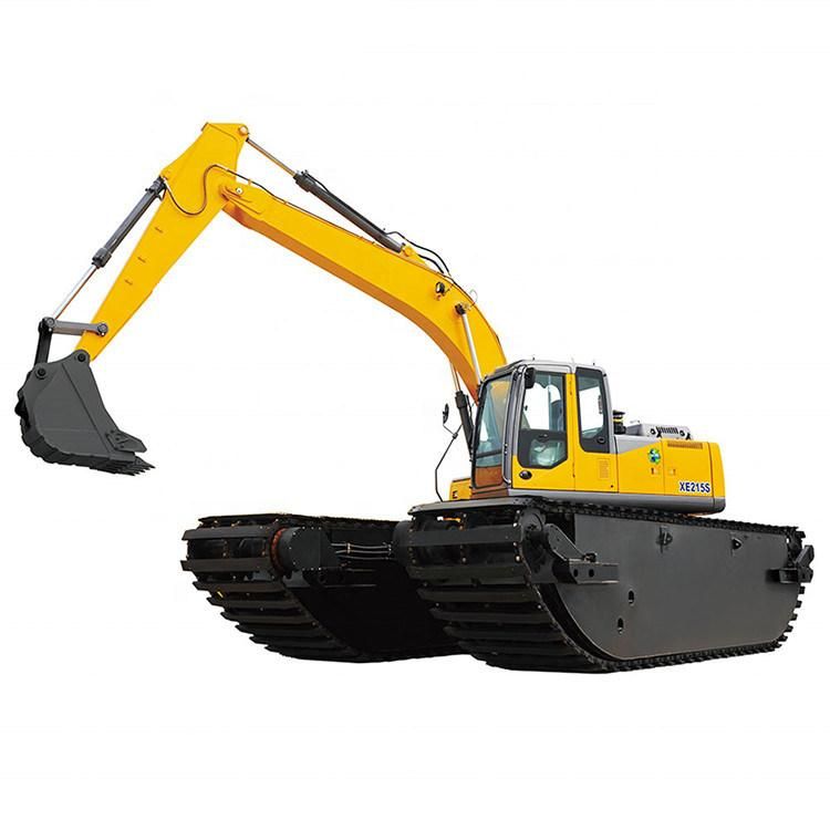 XCMG Manufacturer Xe215s China 20 Ton Floating Pontoon Amphibious Excavator Price for Sale