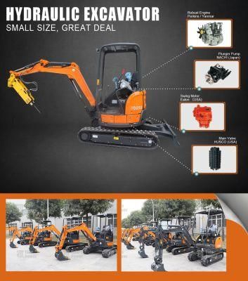 Td25u Backhoe Excavator, Td30u Backhoe Excavator, Multifunction Excavator, CE Approved Excavator, Swing Excavator, Reduced Tail Excavator