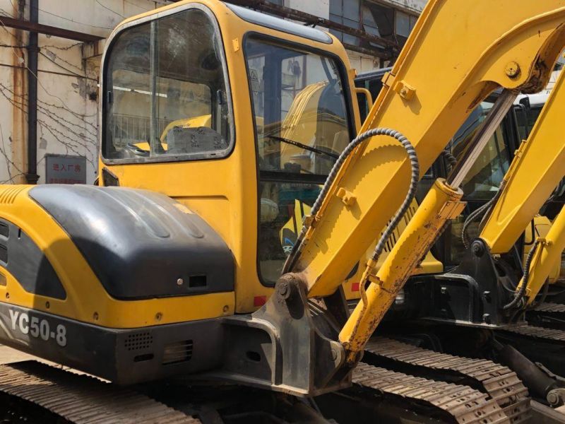 Yuchai Official Manufacture 5.5 Ton Excavator Yc55-8/Yc55sr with Quick Hitch Coupler