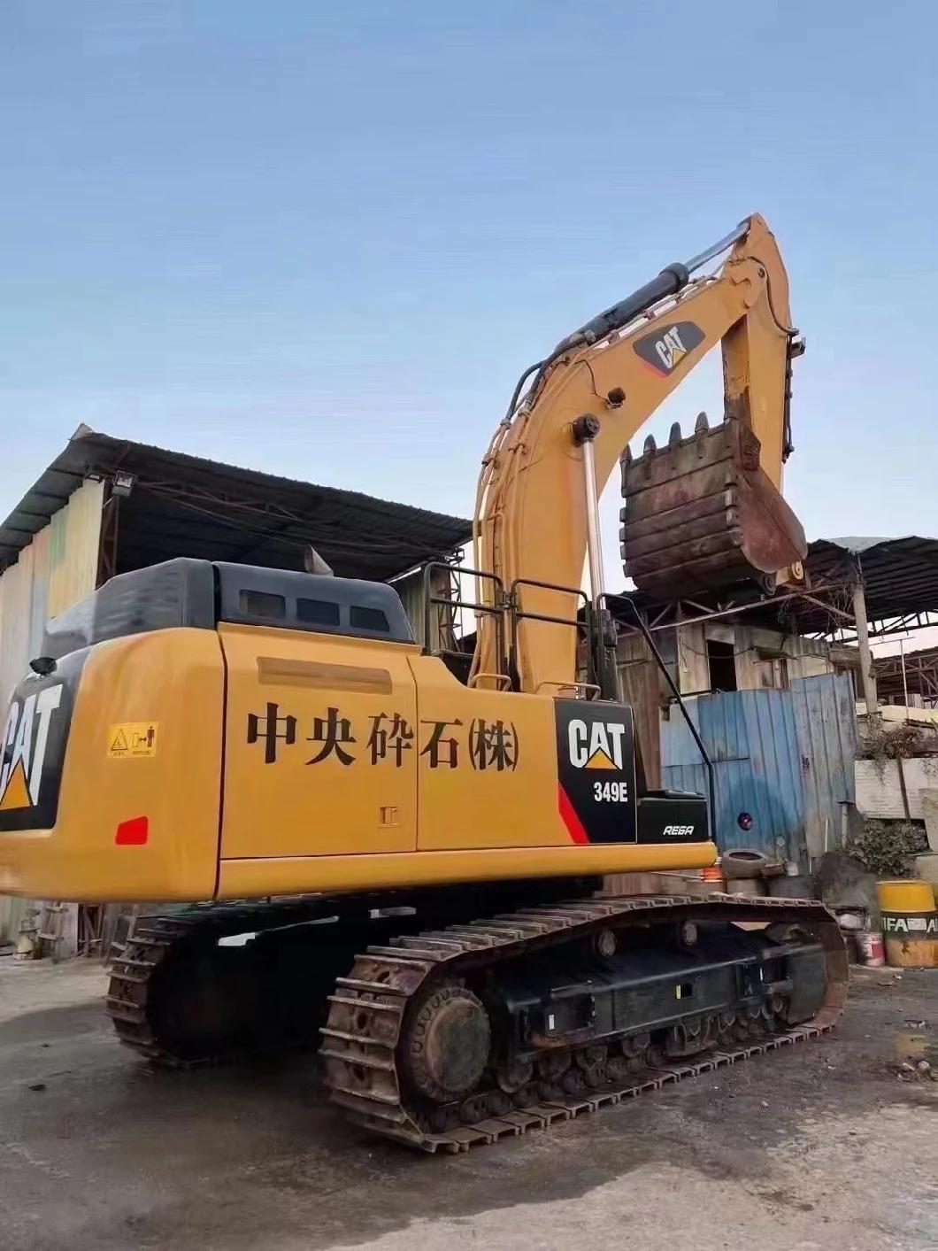 Used Caterpillar 349e Cat340d 340d2 349e 349d 390d 390f 320 325 330 329 345 Second Hand Hitachi Komatsu Excavator 50 Ton Excavators Mining Machine Machinery