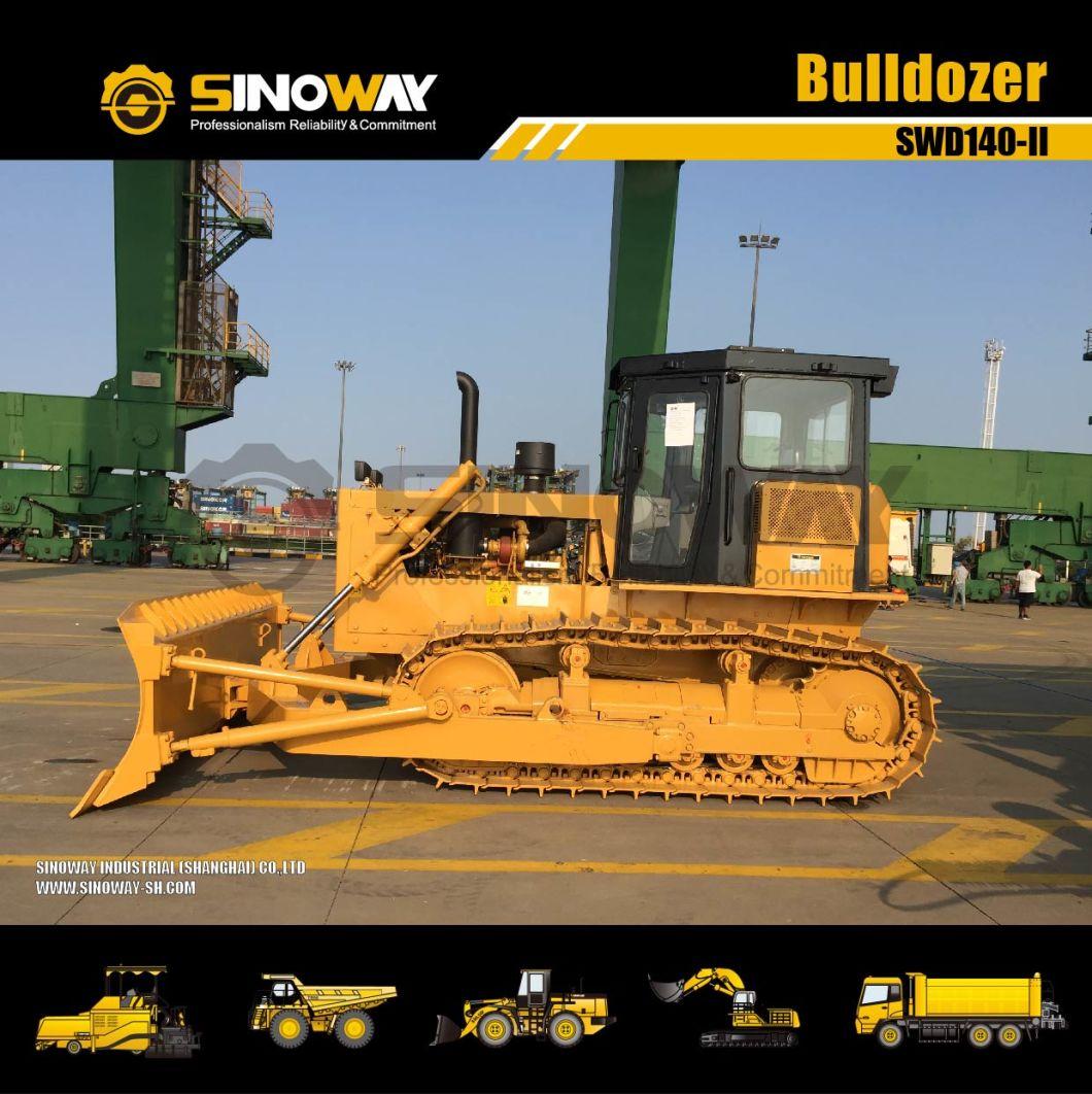 140 HP Hot Sale Crawler Bulldozer with Rear Ripper